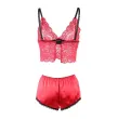 SUBBLIME - 953898 NACHTHEMD HÖSCHEN AUS SEIDE UND SPITZE ROT S-M SUBBLIME - 953898 NACHTHEMD HÖSCHEN AUS SEIDE UND SPITZE ROT S-M